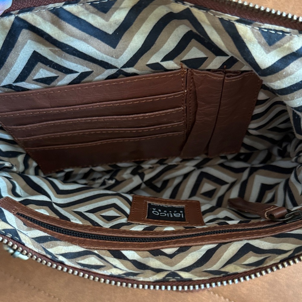 Brown Latico Crossbody Bag - Picture 3 of 5